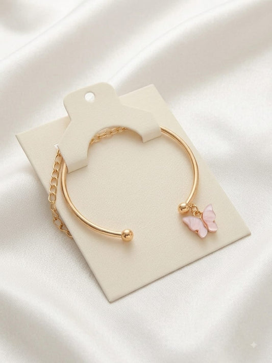 Elegant Butterfly Pearl Necklace & Bracelet Set | LUMINIYA JEWELS