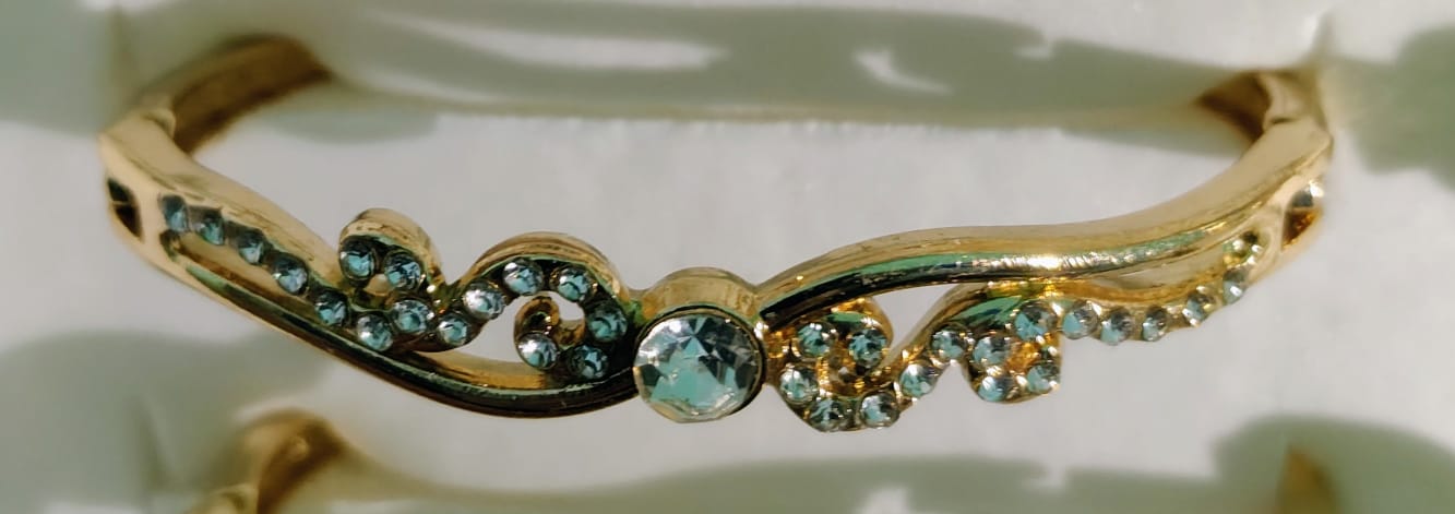 Premium Designer Bangle with Free Earrings – Choose Your Design | LUMINIYA JEWELS