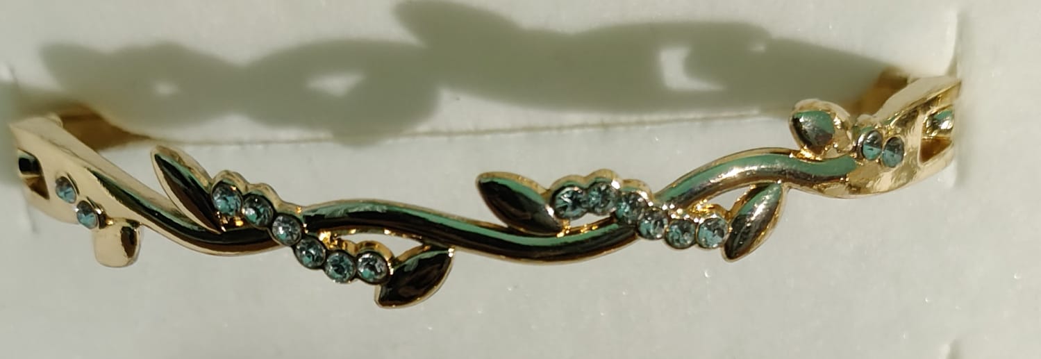 Premium Designer Bangle with Free Earrings – Choose Your Design | LUMINIYA JEWELS