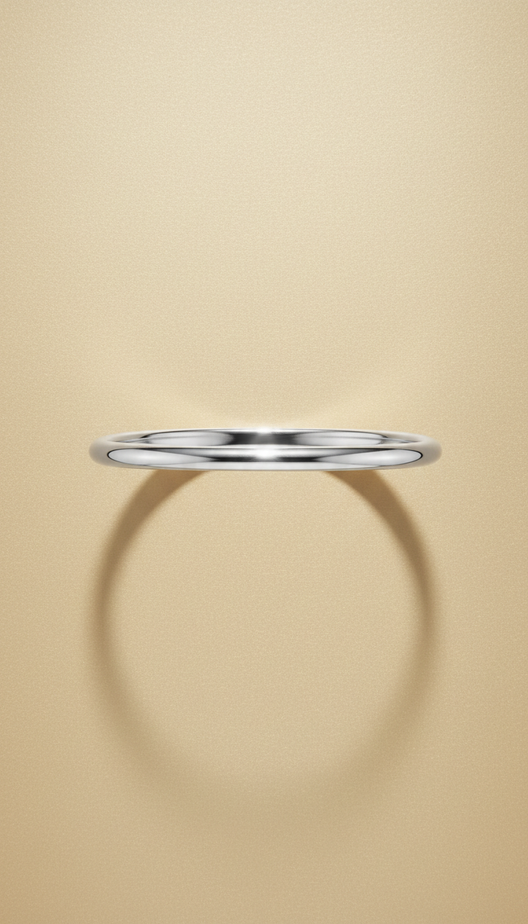 Minimalist Sterling Silver Bangle